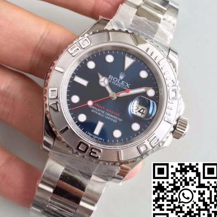 Resilient Dial JF 1259 Yacht-Master Rolex 116622 Blue 40MM Factory 0814